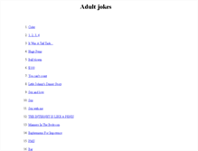 Tablet Screenshot of adultjokes.fi